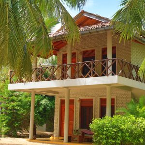 Beach Chalet two storey building
